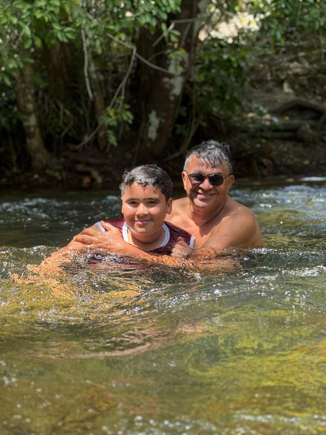 Cenário natural durante o passeio